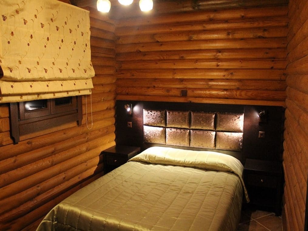 Natura Chalets Mega Chorio Екстер'єр фото
