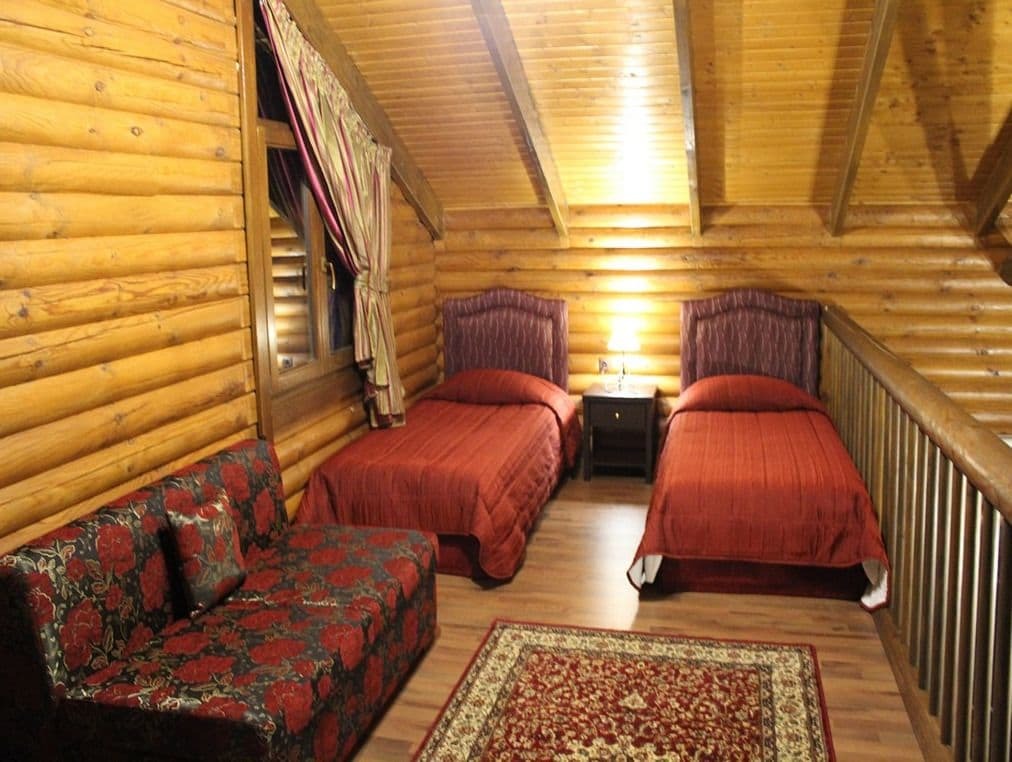Natura Chalets Mega Chorio Екстер'єр фото